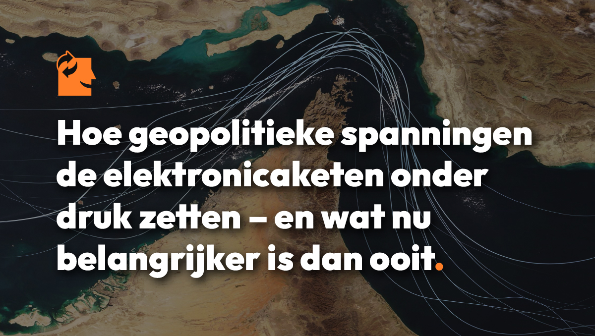 Hoe geopolitieke spanningen de elektronicaketen onder druk zetten